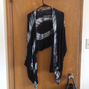 Tie dye Blue and White Shall/Cover